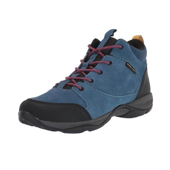 Easy Spirit Shoes - Easy Spirit Womens 6 W Medium Blue Lace Up Hiking Ankle Booties NIB GR8